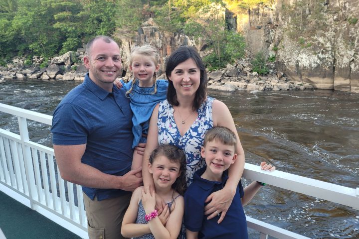 a group of people posing for the camera